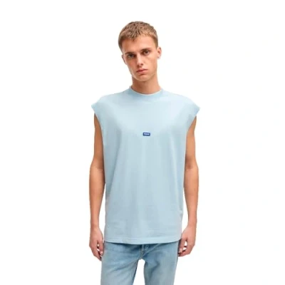 Abbildung von HUGO Navertz Top, Herren, Größe: XS, Open blue