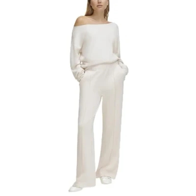 Abbildung von DKNY Women&#039;s Wide Leg Greenwich Pants, Sand, X Large
