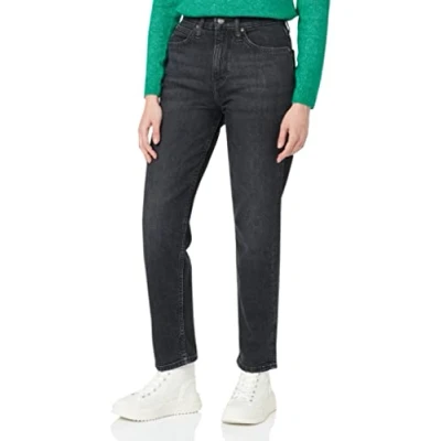 Abbildung von Lee Carol Jeans Straight Leg black, Damen, Größe: 31x31, Black