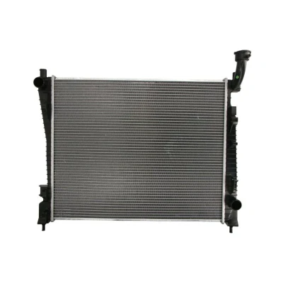 Abbildung von NRF 550053 Kühler, Motorkühlung Aluminium 637 508 26 Kühlrippen gelötet