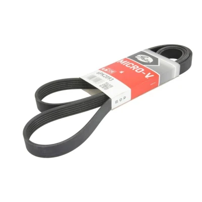 Abbildung von GATES 6PK2093 Keilrippenriemen 2093 6 Polyester, EPDM (Ethylen Propylen Dien Kautschuk) HONDA: CIVIC 9 Tourer
