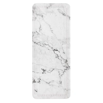 Abbildung von Kleine Wolke Marble, PVC Schaum, Anthrazit, Wanneneinlage, 4004478268135