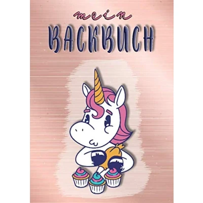 Abbildung von Mein Backbuch: Backrezeptbuch zum selberschreiben für 100 Rezepte im A4 Format Mit Register und Seitennummerierung Kuchen, Torte, Dessert...