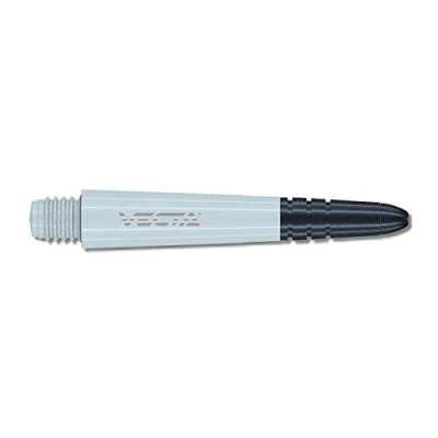 Abbildung von WINMAU Vecta Weiß Short Polycarbonate Dart Stems 1 Sätze pro Packung (3 Schäfte insgesamt)