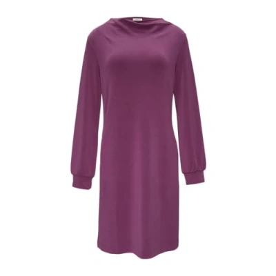 Abbildung von s.Oliver Black Label Jerseykleid, Damen, Größe: 38, Fuchsia