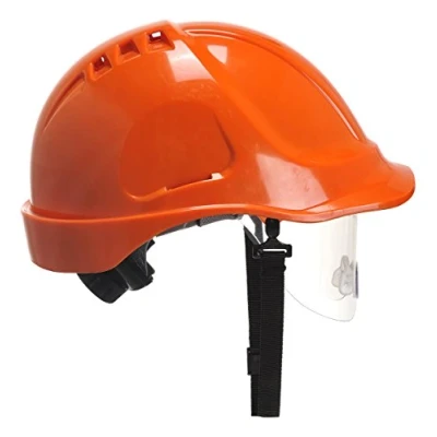Abbildung von Portwest Endurance Visier Helm, Größe: Einheitsgröße, Farbe: Orange, PW55ORR