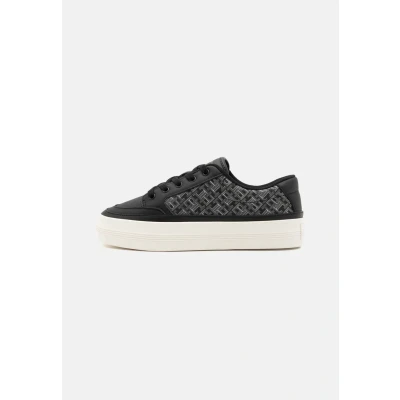 Abbildung von Tommy Hilfiger Monogram Sneaker low, Damen, Größe: 39, Black Schuhe
