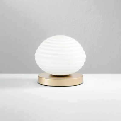 Abbildung von ECO LIGHT Tischleuchte »Tischleuchte RIPPLE«, 1 flammig, Leuchtmittel E27 wechselbar