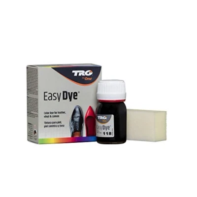 Abbildung von TRG The One Easy Dye, Farbe zur Wiederherstellung der Lederschuhfarbe, Schwarz (118 Black), 25 ml