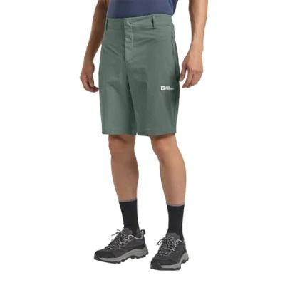 Abbildung von Jack Wolfskin Hikeout Outdoor Shorts, Herren, Größe: 56, Slate green