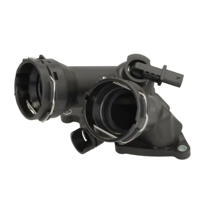 Abbildung von NRF 725437 Kühlwasserthermostat 95C integriertes Gehäuse MERCEDES BENZ: Vito Dualiner, C Class T modell, E modell