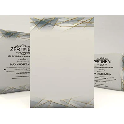 Abbildung von Urkundenpapier Exeptionelle, 50 Blatt für Zertifikate DIN A4, 190g/qm