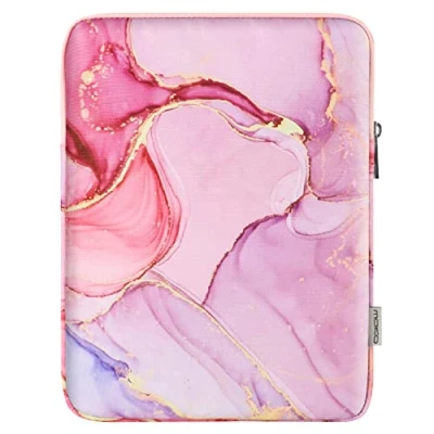 Abbildung von MoKo 9 11&quot; Tablet Tasche für iPad Air M2 2024/Air 5/4 10,9, Pro 11 M4 2024, 10th 2024/9th/8th/7th, 9.7, Galaxy Tab S9/S8 2023/A 10.1,Surface Go 2 10.5, Trübes Rosa