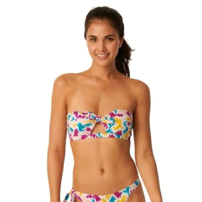 Abbildung von sloggi shore Damen Fancy Guppy Bandeau Bikini Oberteil, Multi Colour, XL