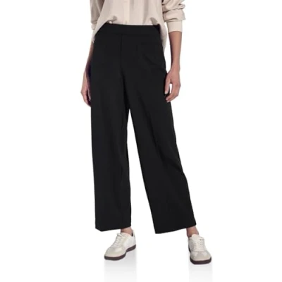 Abbildung von STREET ONE Damen A378899 Straight Leg Hose, Black, 44W x 30L