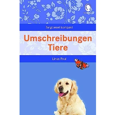 Abbildung von Umschreibungen Tiere. Beschäftigung und Gedächtnistraining für Senioren mit Demenz. Beliebt bewährt bei
