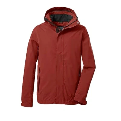 Abbildung von killtec Herren Funktionsjacke/Outdoorjacke mit abzippbarer Kapuze KOS 87 MN JCKT_XENIOS, rost, S, 39147 000