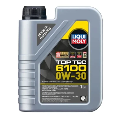 Abbildung von LIQUI MOLY Top Tec 6100 0W 30 1 L Synthesetechnologie Motoröl Art. Nr.: 20770