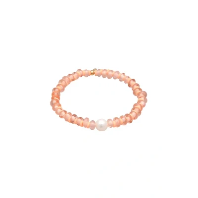 Abbildung von Elli Vivid Ocean Summer Armband, Damen, Größe: 16, Orange