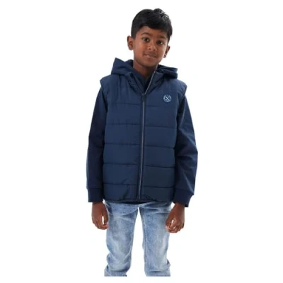 Abbildung von NAME IT Jungen NKMMYLANE Vest NOOS Pufferweste, Dark Sapphire, 116