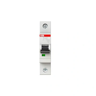 Abbildung von ABB S200 MCB Leitungsschutzschalter Typ C, 1 polig 8A 230V, Abschaltvermögen 6 kA System Pro M Compact