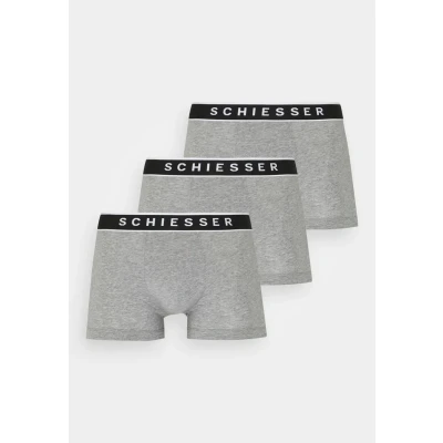Abbildung von Schiesser 2PACK Boxershorts, Herren, Größe: Large, Dunkelblau hellblau