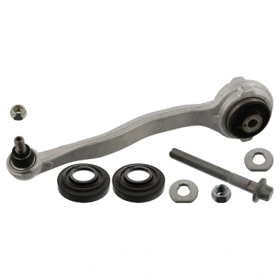 Abbildung von FEBI BILSTEIN 40349 Querlenker mit Mutter, Trag /Führungsgelenk, Lager, Schraube Vorderachse links, unten, vorne Aluminium
