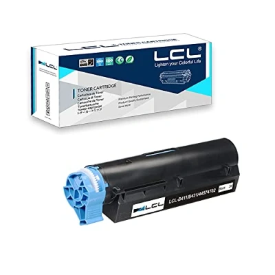 Abbildung von LCL Kompatibel Tonerkartusche B411 B431 44574702 3000 Seiten (1 Schwarz) Ersatz für Oki B411D B411DN B431D B431DN Plus MB491 MB461 MB471 MB471W