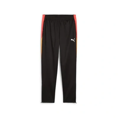 Abbildung von PUMA Unisex Kinder IndividualLIGA Training Pants Jr Gestrickte Hosen, Black Heat Fire, 140