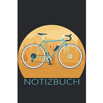 Abbildung von Notizbuch: Fahrrad Design für Radfahrer I Eintragen von Notizen, Terminen, Aufgaben &amp; Ideen ca. DINA5 120 Seiten Geschenk Radsportler