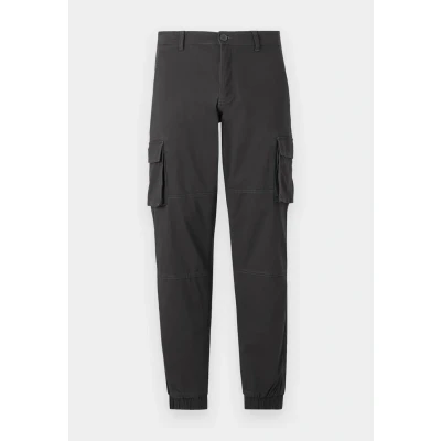 Abbildung von ONLY &amp; SONS Herren Cargo Hose ONSCAM Stage 6687 Tapered Fit Grau W27 W38, Größe:31W / 32L, Farbe:Grey Pinstripe 22016687