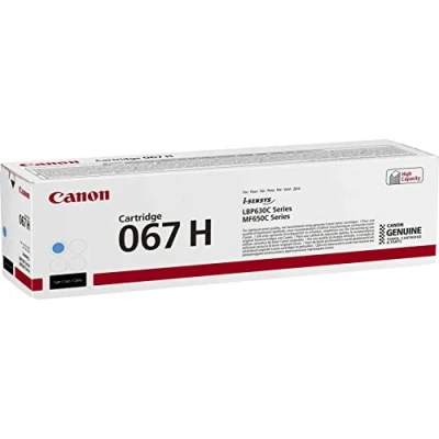 Abbildung von Canon 067 H Mit hoher Kapazität Cyan original Tonerpatrone für i SENSYS MF651Cw