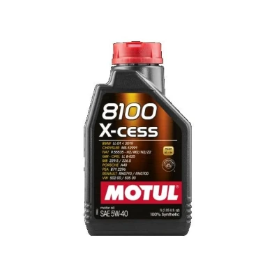 Abbildung von Motul 8100 X CESS 5W 40 1l Motoröl 102784 BMW: 4 Gran Coupe, 5 Saloon, 3 MERCEDES BENZ: E Class T modell, CLK GLA, SKODA: Roomster