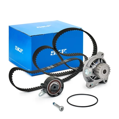 Abbildung von SKF VKMC 01271 Wasserpumpe + Zahnriemensatz mit Dichtungen Stehbolzen VOLKSWAGEN: Transporter 4 Bus,
