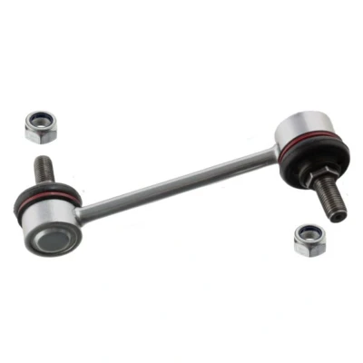 Abbildung von FEBI BILSTEIN 41655 Koppelstange Hinterachse links, rechts 130 M10 x 1,25 mit selbstsichernder Mutter Stahl schwarz HYUNDAI: Matrix