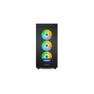 Abbildung von Sharkoon Rebel C50 RGB, ATX PC Gehäuse, Schwarz