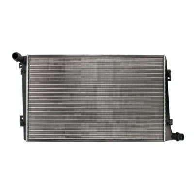 Abbildung von THERMOTEC D7W042TT Kühler, Motorkühlung für Fahrzeuge mit/ohne Klimaanlage 415 650 34 Schaltgetriebe Kühlrippen mechanisch gefügt VOLKSWAGEN: Golf 5