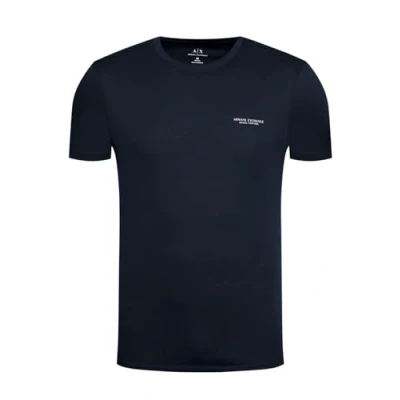 Abbildung von Armani Exchange Tshirt basic, Herren, Größe: Medium, Dark blue