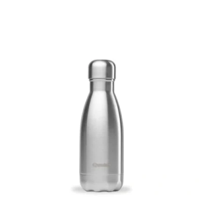 Abbildung von QWETCH Isothermische Originals Flasche Edelstahl 260ml Nomadische Edelstahlflasche 24h Kalt und 12h Warm Wasserdicht, BPA frei &amp; wiederverwendbar