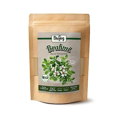 Abbildung von Biojoy BIO Brahmi Pulver (100 g), natürlich, Powder (Bacopa monnieri)
