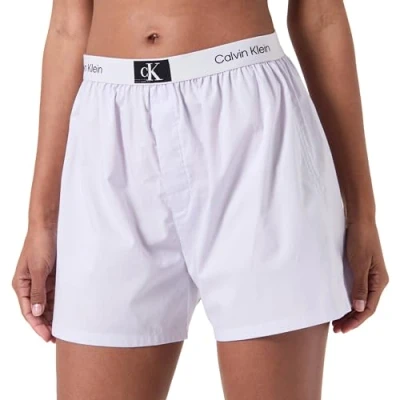 Abbildung von Calvin Klein Underwear Boxer Traditional Nachtwäsche Hose, Damen, Größe: Large, Lavender blue