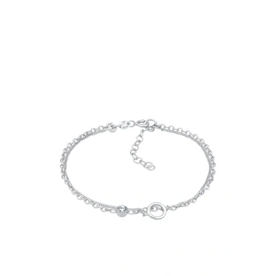 Abbildung von Elli Layer LOOK Armband, Damen, Größe: 16, Silber