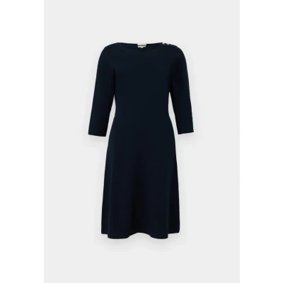 Abbildung von TOM Tailor Dress WITH Button Detail Freizeitkleid, Damen, Größe: 36, Sky captain blue
