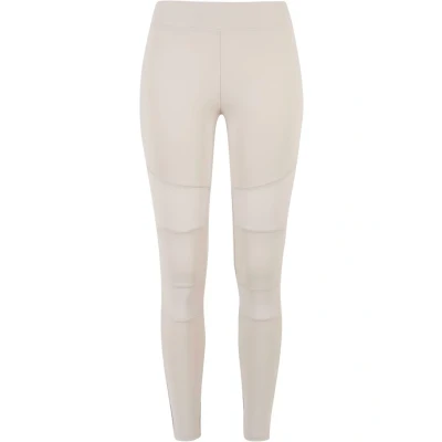 Abbildung von Urban Classics Curvy TECH Leggings Hosen, Damen, Größe: 3XL, Warmgrey