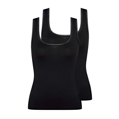 Abbildung von Sloggi GO TANK TOP C2P Unterhemd/shirt, Damen, Größe: 70C.75A/B, Black