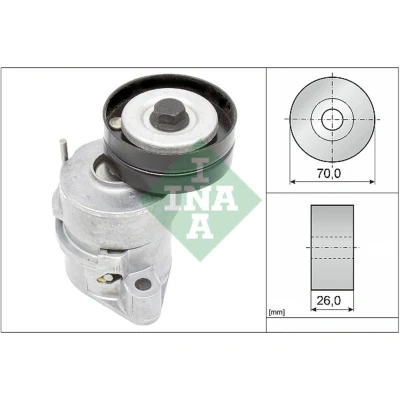 Abbildung von INA 534 0102 30 Spannarm, Keilrippenriemen