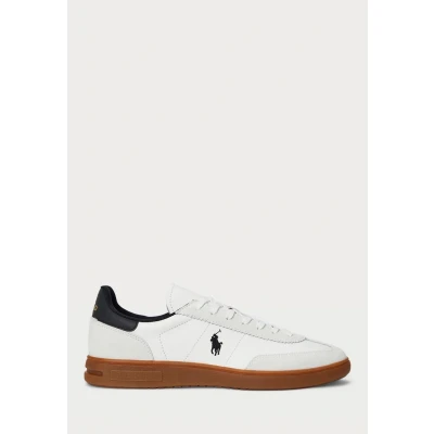 Abbildung von Polo Ralph Lauren Bedford TOP LACE Sneaker low, Größe: 41, White/black Schuhe