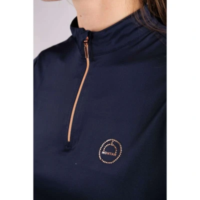 Abbildung von Montar Poloshirt Everly Rosegold Junior Navy 176