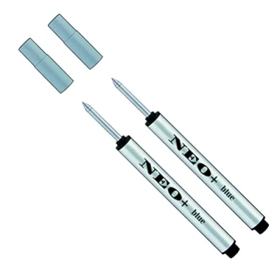 Abbildung von NEO+ Tintenroller Ersatzminen 2er Set mit blauer Tinte