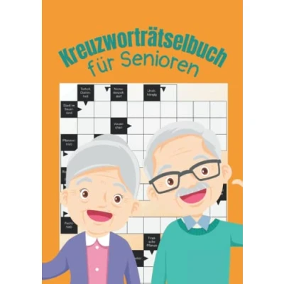 Abbildung von Kreuzworträtselbuch für Senioren: Großdruck Rätselheft die schlaue Oma und Opa